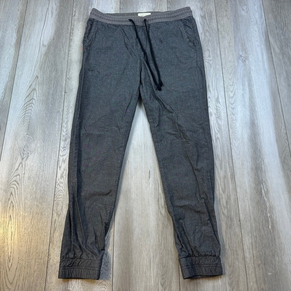 Koto Jogger Pants Mens Small Gray Slim Fit Tapered Elastic Waist Drawstring Men